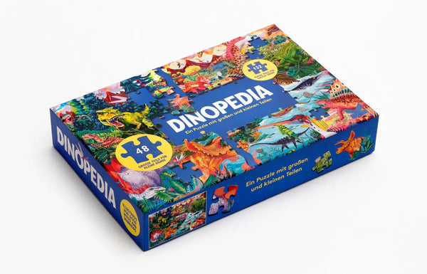 Dinopedia - Ein Puzzle mit großen und kleinen Teilen
