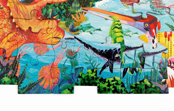 Dinopedia - Ein Puzzle mit großen und kleinen Teilen