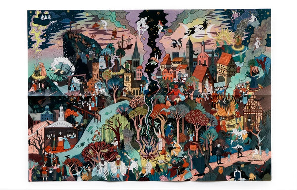 Die Welt der Hexen | 1000 Teile Puzzle