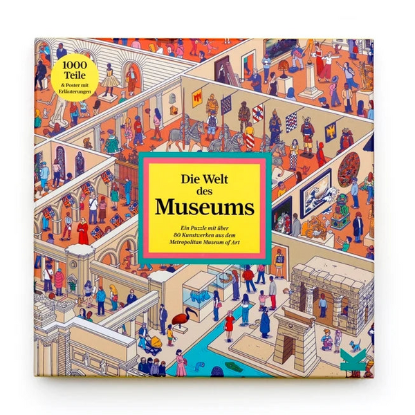Die Welt des Museums | 1000 Teile Puzzle