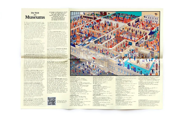 Die Welt des Museums | 1000 Teile Puzzle