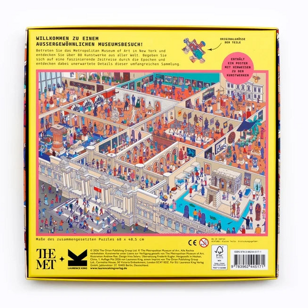 Die Welt des Museums | 1000 Teile Puzzle