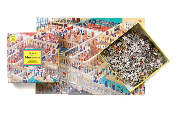 Die Welt des Museums | 1000 Teile Puzzle