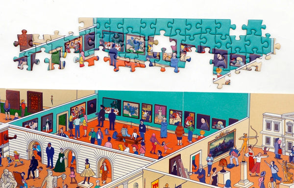 Die Welt des Museums | 1000 Teile Puzzle