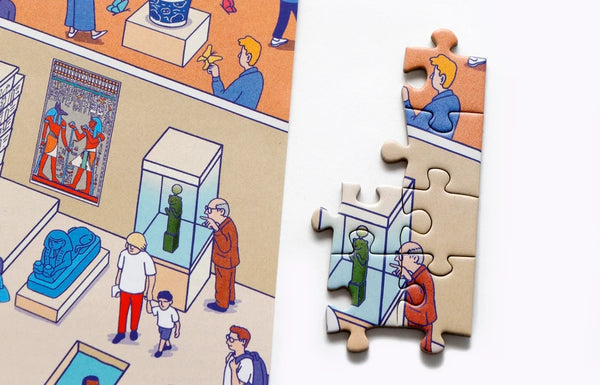 Die Welt des Museums | 1000 Teile Puzzle
