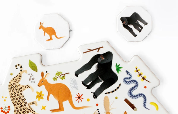 ERSTE*R SEIN! Safari | Wimmel-Such-Spiel
