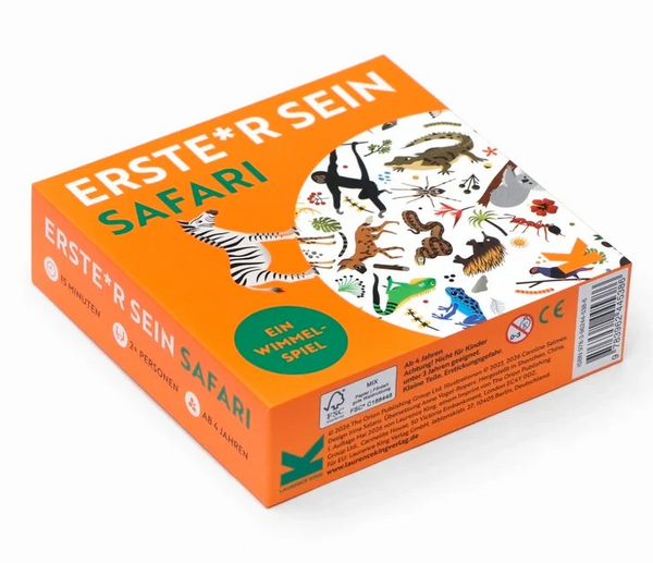 ERSTE*R SEIN! Safari | Wimmel-Such-Spiel