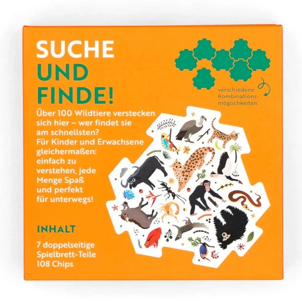 ERSTE*R SEIN! Safari | Wimmel-Such-Spiel