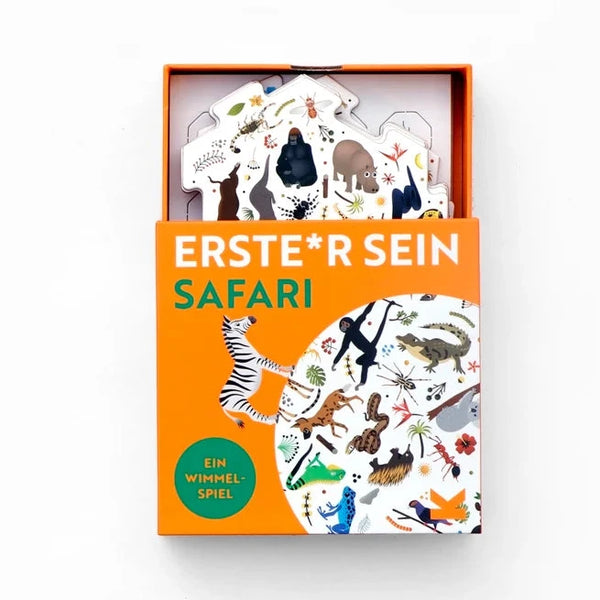 ERSTE*R SEIN! Safari | Wimmel-Such-Spiel
