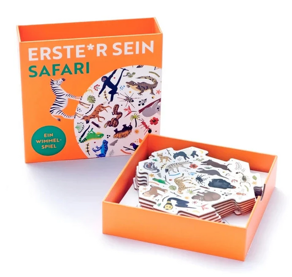ERSTE*R SEIN! Safari | Wimmel-Such-Spiel