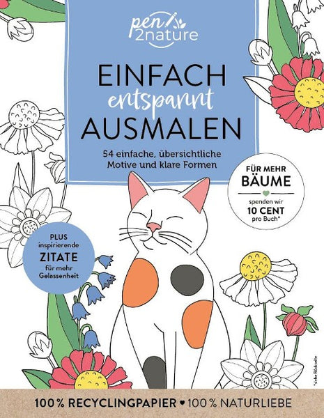 Einfach entspannt ausmalen - Kreativ relaxen!