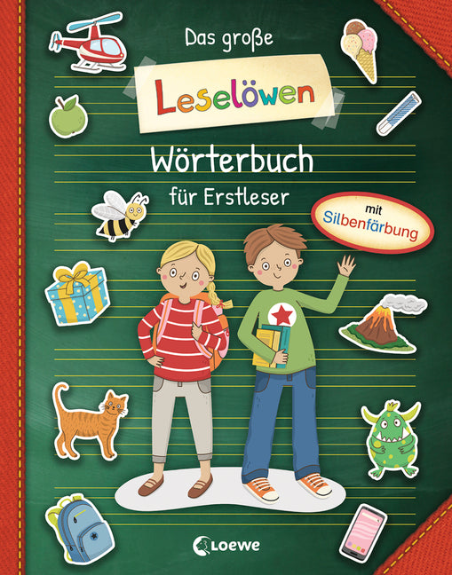 Das große Leselöwen Wörterbuch für Erstleser (mit Silbenfärbung)