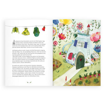 Floriane Blütenblatt und die Zeit im magischen Garten