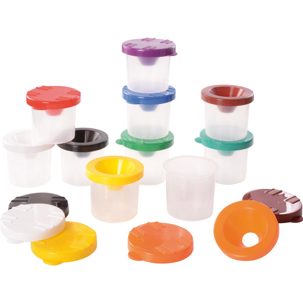 Malbecher mit Deckel