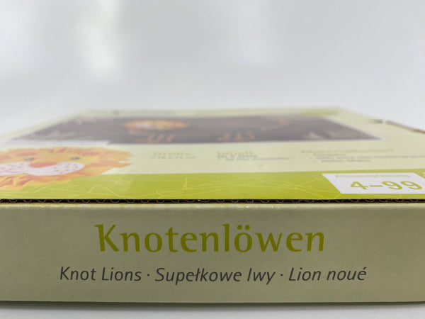 Knotenlöwen Bastelset für Kinder