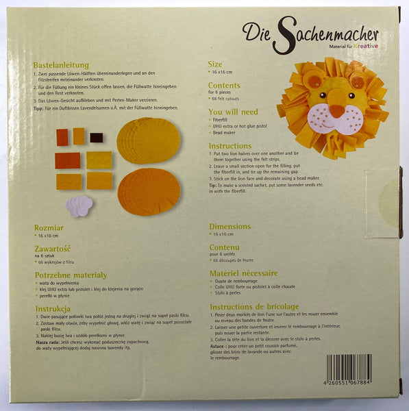 Knotenlöwen Bastelset für Kinder