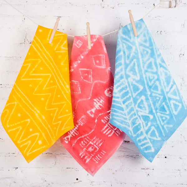 Batik Bandana Kit | DIY Bandana