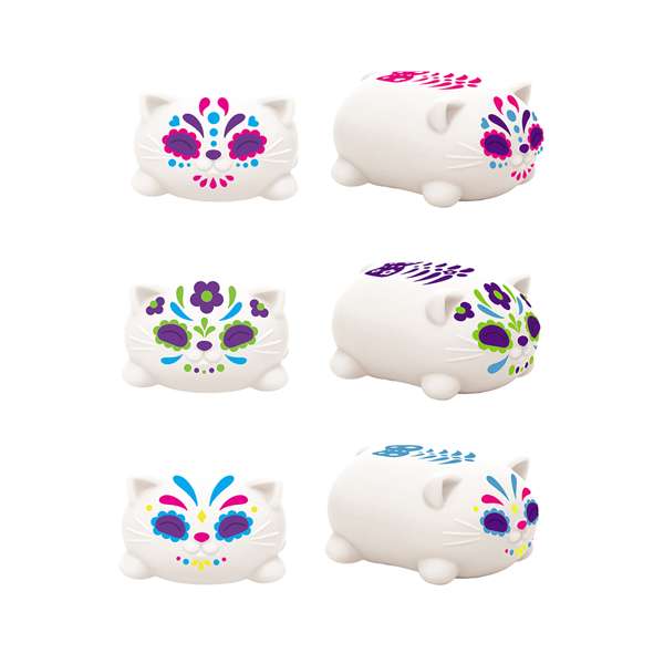 NEEDOH Sugar Skull Cat - Stress Toy Katze