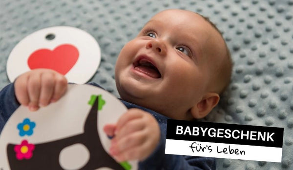 Kontrastkarten ab dem 6. Lebensmonat | Geburtsgeschenk für Babys