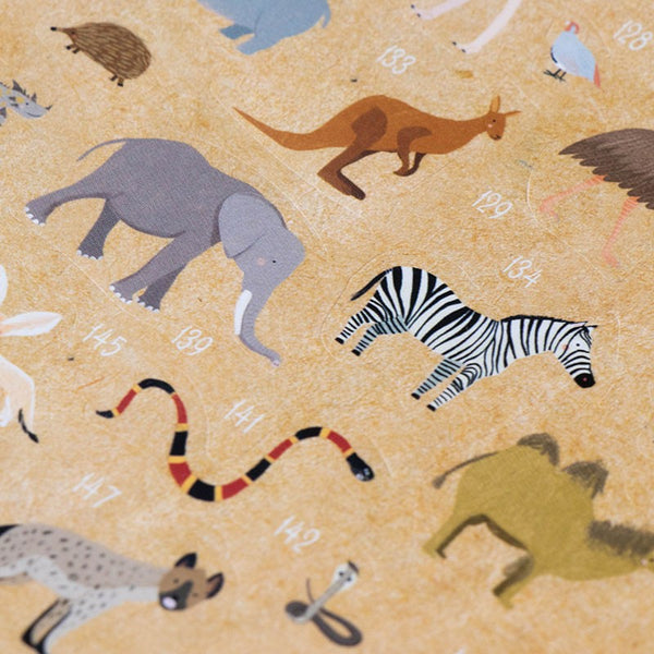 Animal World - Poster & Stickers | Londji Activity