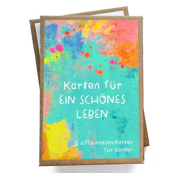 Affirmationskarten für Kinder *Karten für ein schönes Leben* | Frau Ottilie