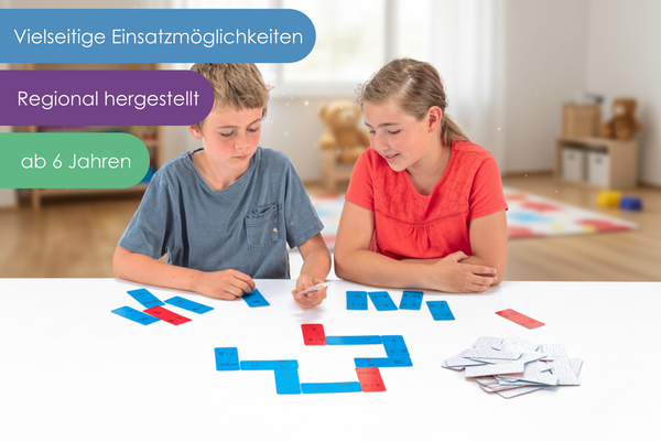 Domino Multiplikation im 100er Zahlenraum