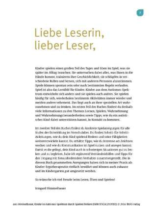 Kinder im Autismus-Spektrum fördern