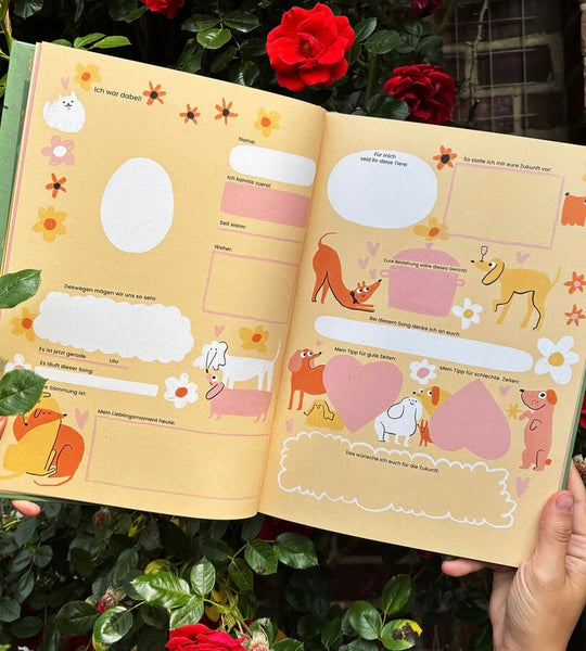 Gästebuch zur Hochzeit "Wir heiraten übrigens" (Slinga)