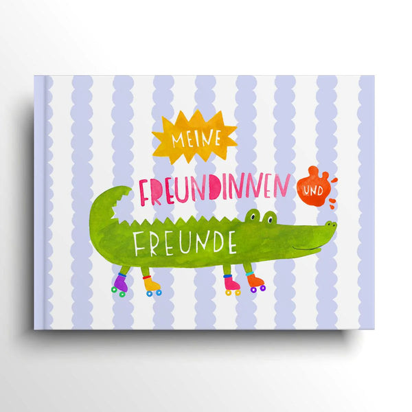 Freundschaftsbuch Schulkinder * Meine Freundinnen und Freunde * (Hardcover)