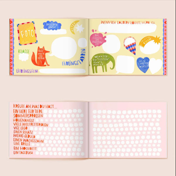 Freundschaftsbuch Schulkinder * Meine Freundinnen und Freunde * (Hardcover)