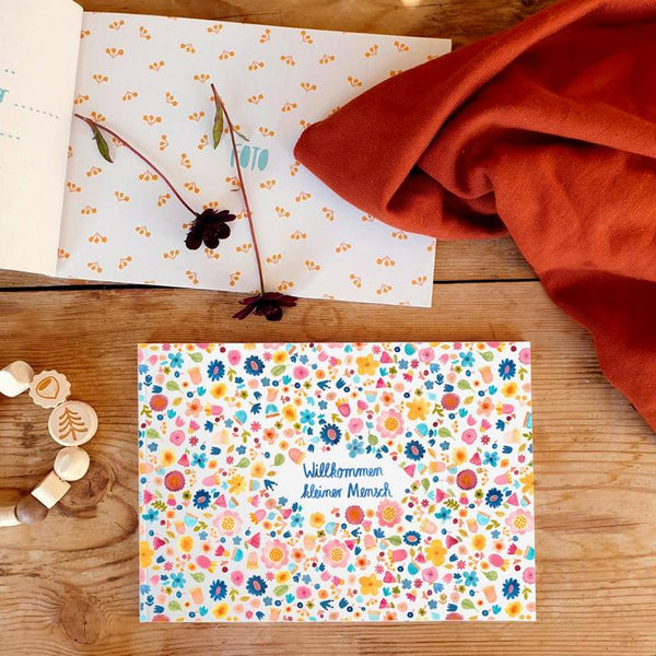 Babybuch *Willkommen kleiner Mensch* HARDCOVER
