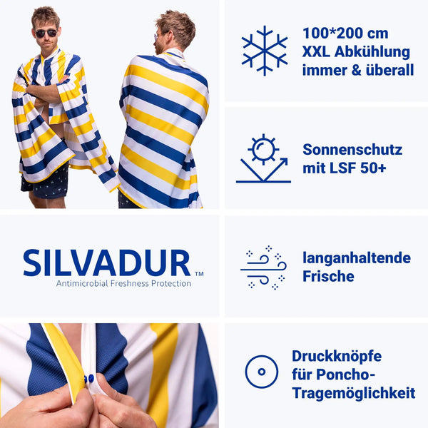 Strandtuch CULYA XL Kühltuch