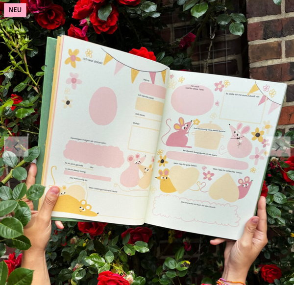 Gästebuch zur Hochzeit "Wir heiraten übrigens" (Slinga)