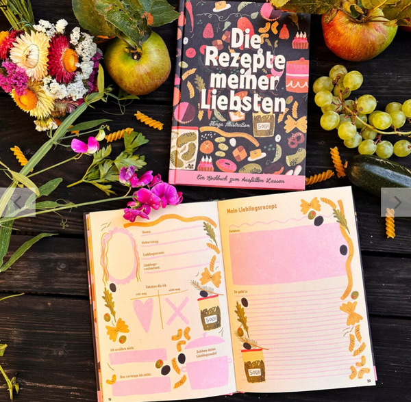 Die Rezepte meiner Liebsten - kulinarisches Freundschaftsbuch (Slinga)