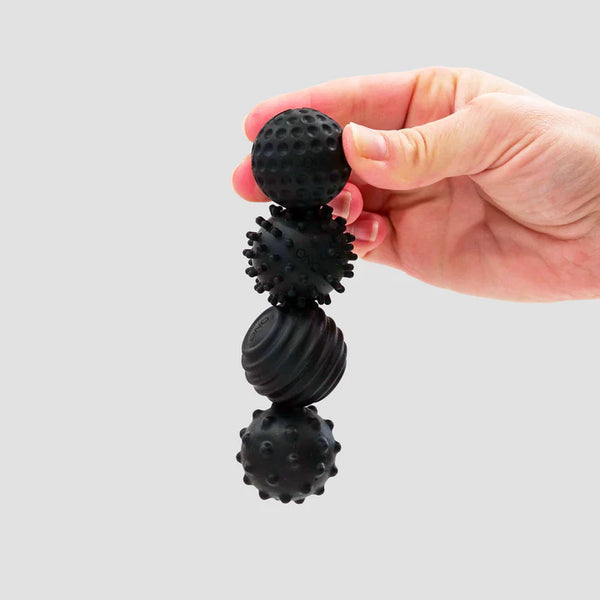 Signets Fidget-Spielzeug: Onyx / 4 Pack