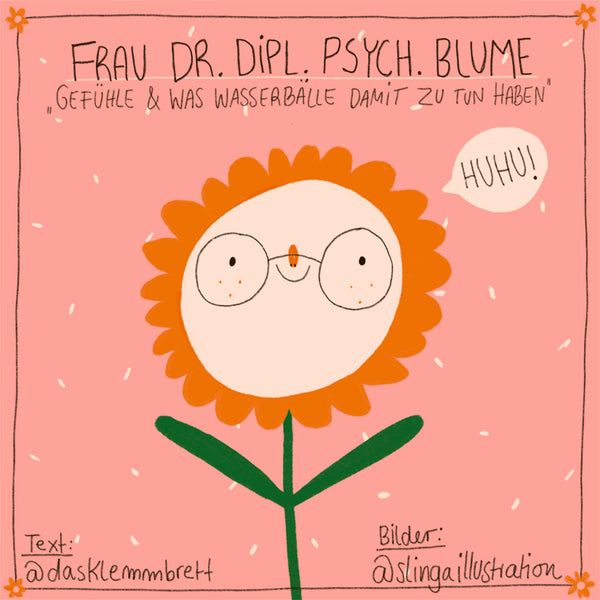 FRAU DR. DIPL. PSYCH. BLUME - Comics zu Panik und mentaler Gesundheit