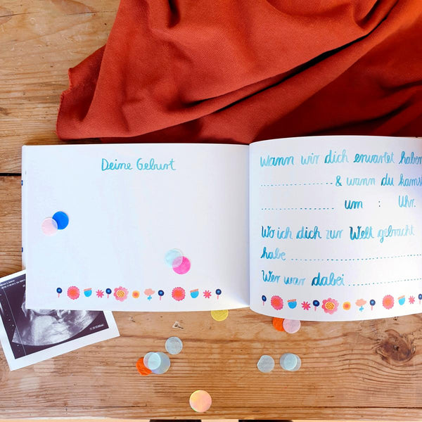 Schwangerschaftstagebuch *Schwanger mit Dir* HARDCOVER