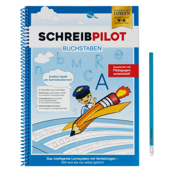 Spurrillen Schreiblern-Heft „Buchstaben“ - Schreibpilot