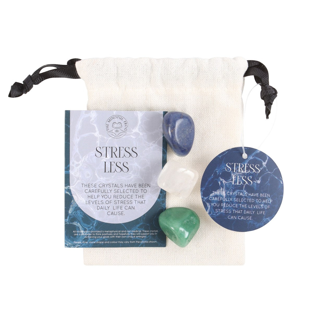 STRESS LESS Heilsteine Set Stressfrei