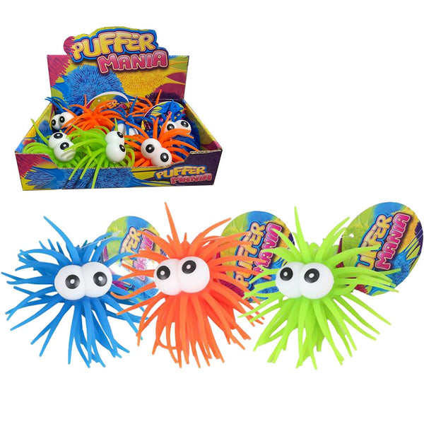 Puffer Mania | Pufferball mit Augen