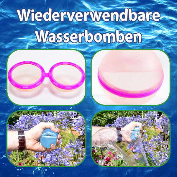 3 Wasserbomben zum Wiederverwenden