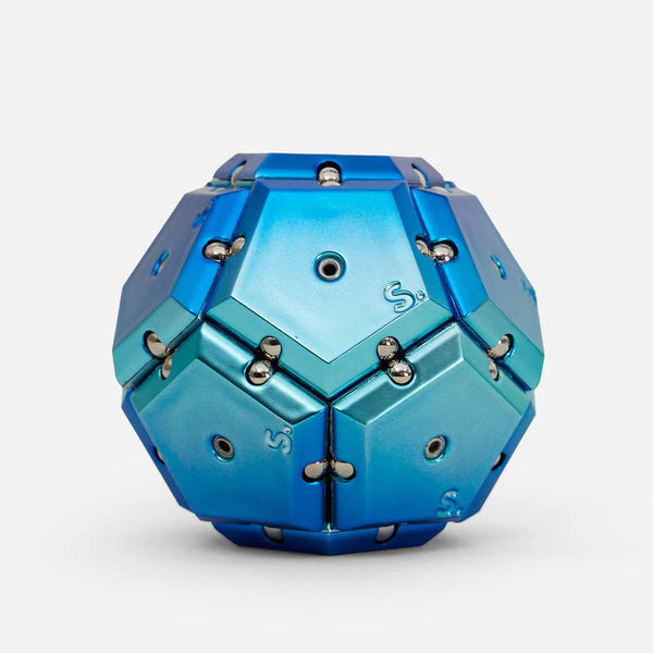 SPEKS Geode - Chrom | Magnetisches Fidget