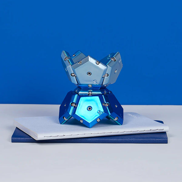 SPEKS Geode - Chrom | Magnetisches Fidget
