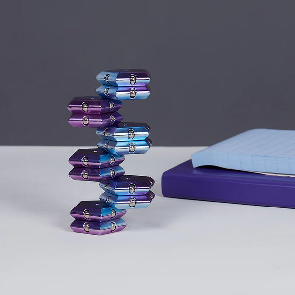 SPEKS Geode - Chrom | Magnetisches Fidget