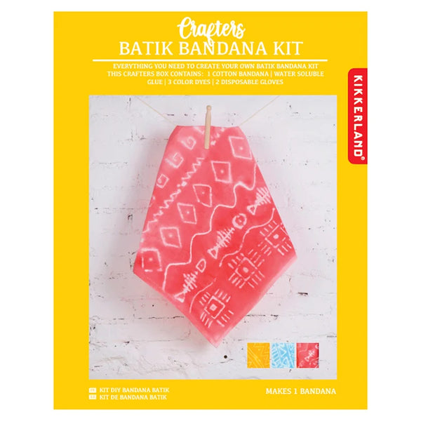 Batik Bandana Kit | DIY Bandana