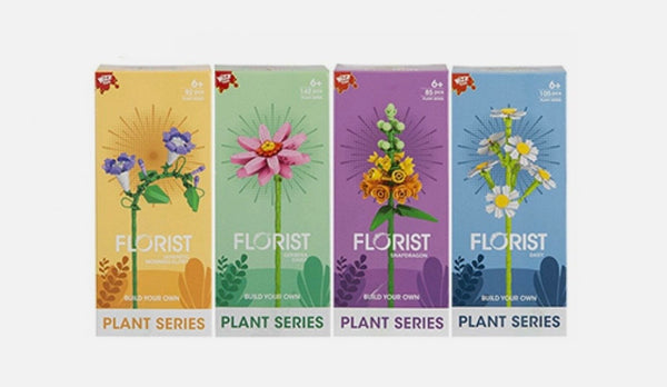 Blumen Bauset: Gerbera, Gänseblümchen, Löwenmäulchen, oder Prunkwinde