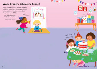 Körper, Sinne und Gefühle - Mein immer wieder Stickerbuch