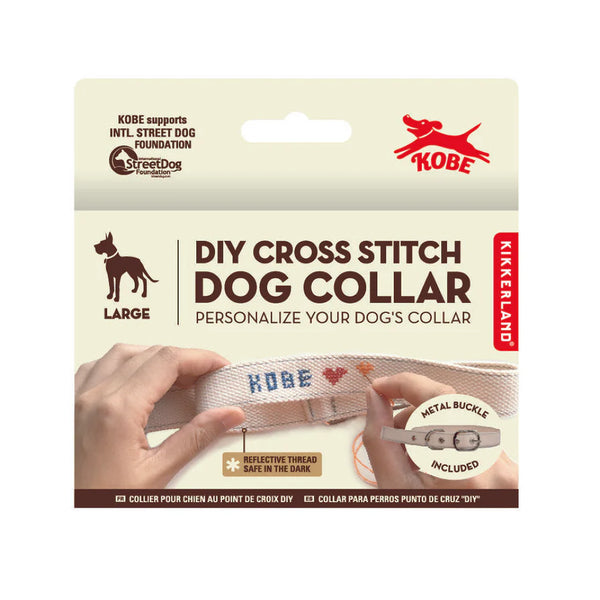 DIY Cross Stitch DOG COLLAR | Hundehalsband selbst besticken