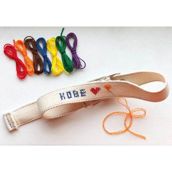 DIY Cross Stitch DOG COLLAR | Hundehalsband selbst besticken