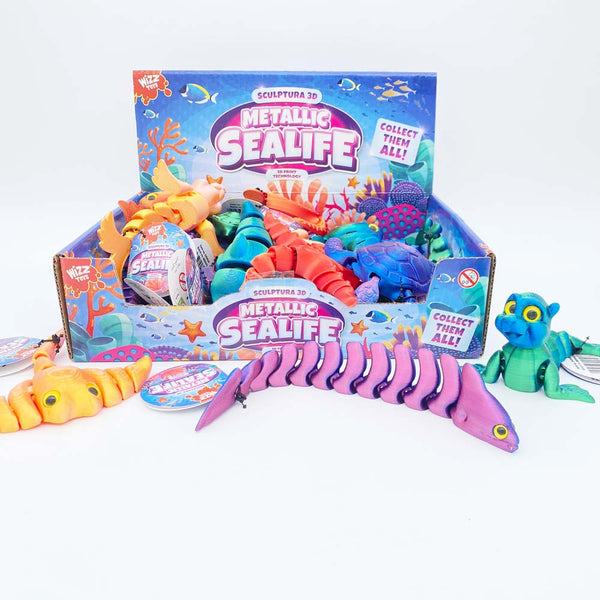 Meerestiere | Sculptura 3D Metallic Sealife